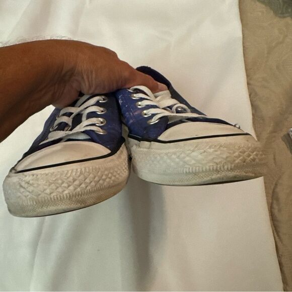Converse Galaxy Blue and White Sneakers - Picture 12 of 14